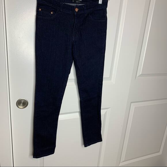 The Kooples Dark Wash Mid Rise Skinny Ankle Jeans Size 26 - Picture 2 of 6